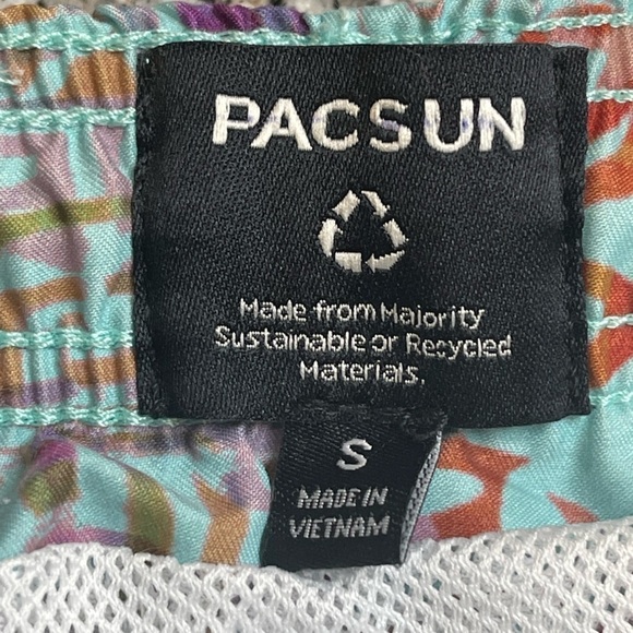 PacSun Boho Tribal Print Swim Trunks men’s - Picture 3 of 10